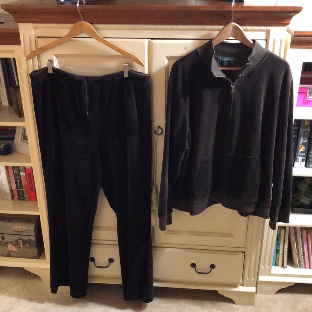 Ralph Lauren Velour Tracksuit